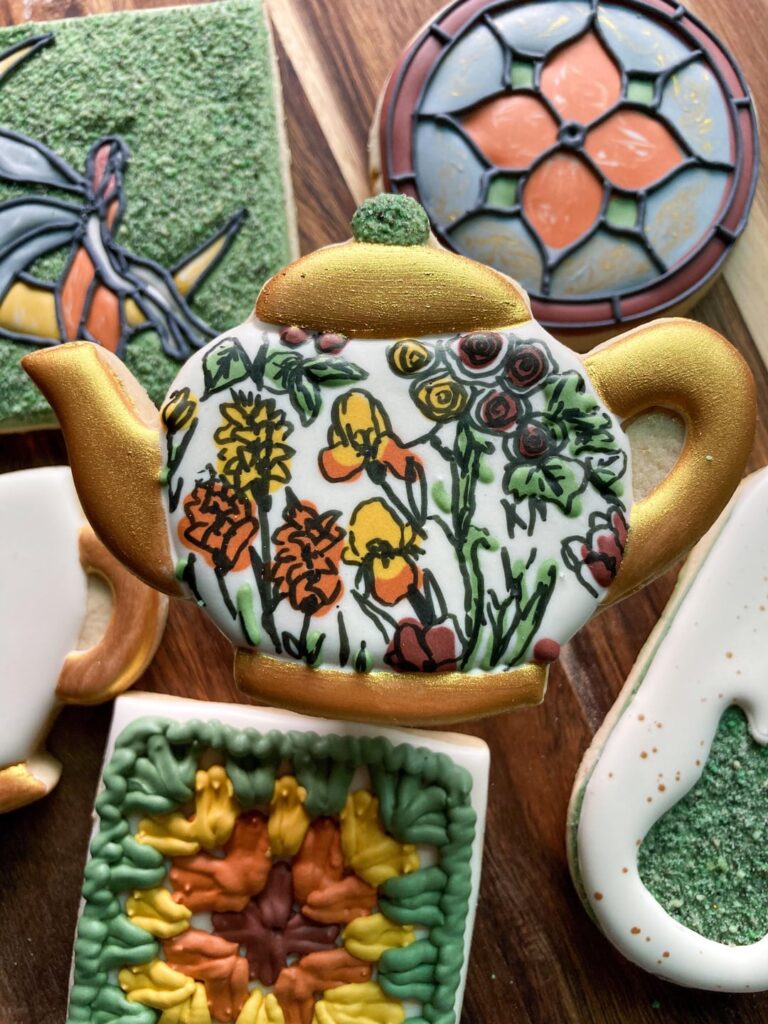 This customer gave me a bunch of info about their super cool gf and let me have total creative freedom. Love orders like that!