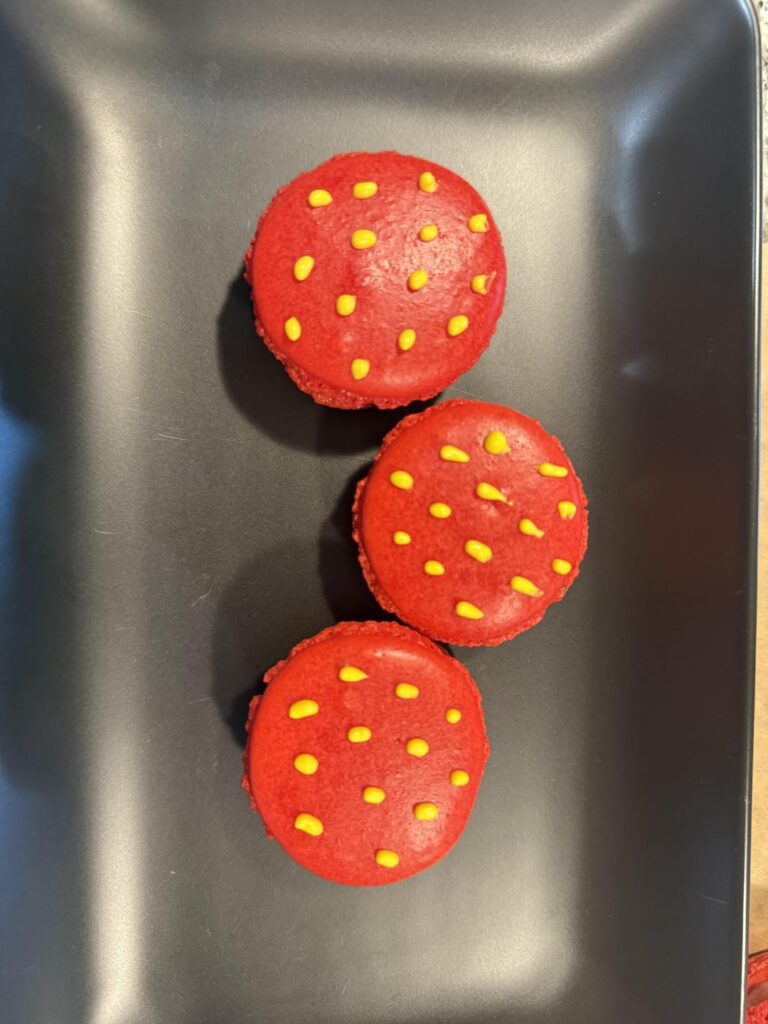 Oh look a strawberry.