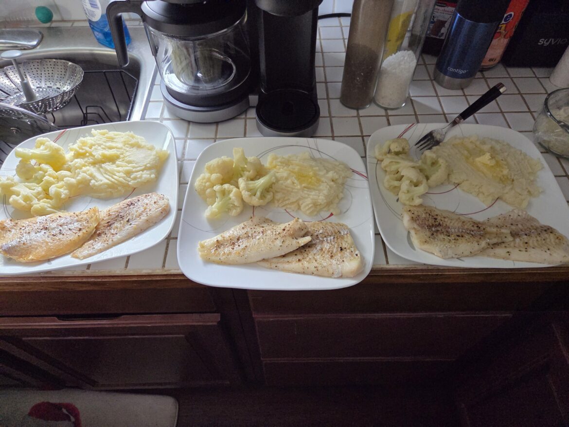 Accidentally made the white-ist/blandish looking supper ever...