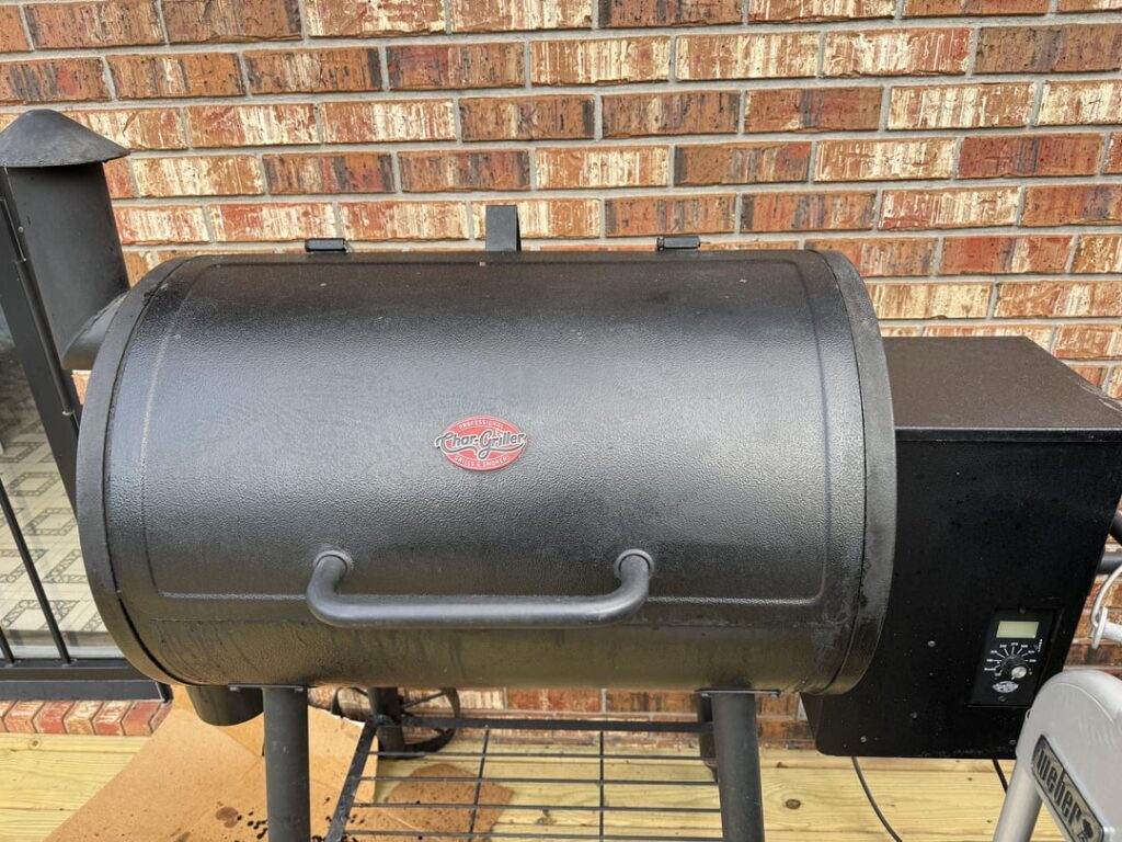 CharGriller - lots of splatter