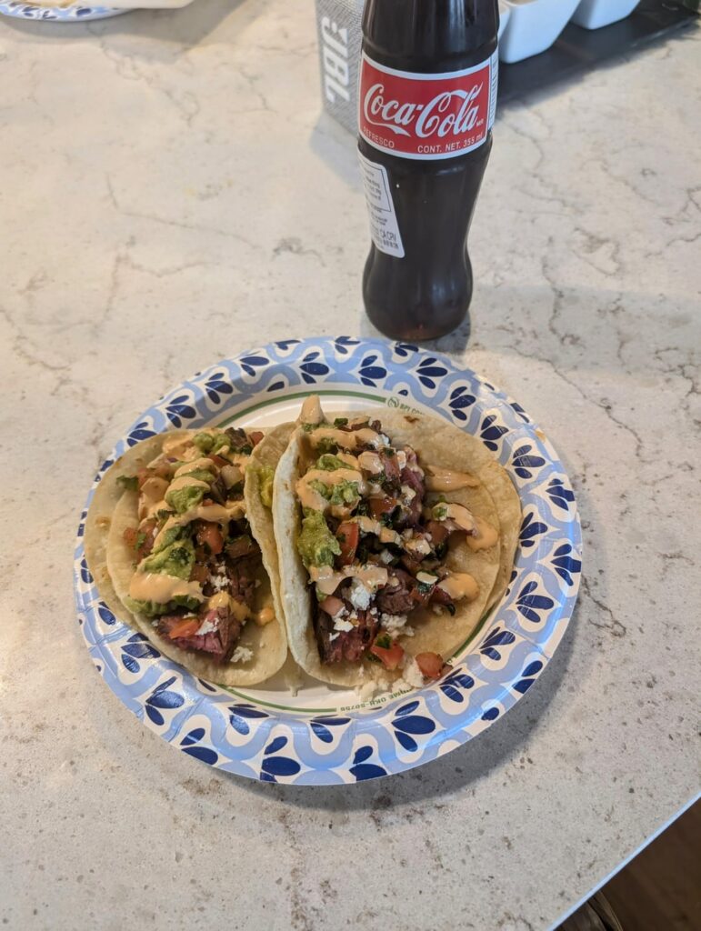 Carne asada for dinner tonight