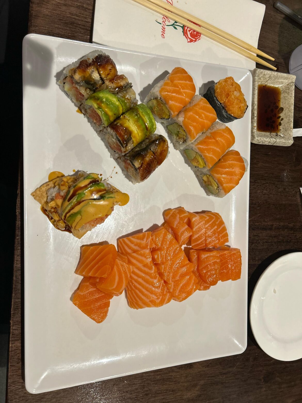 All you can eat $29.99 this is my second plate plus extras 😭