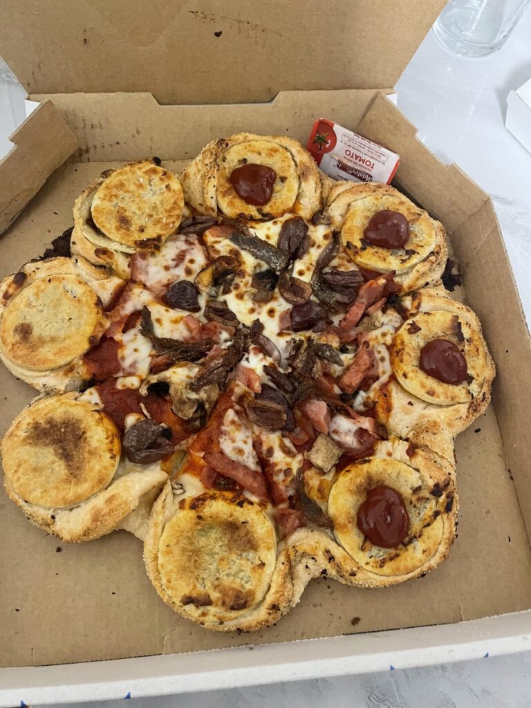 Domino’s Pie Crust Pizza