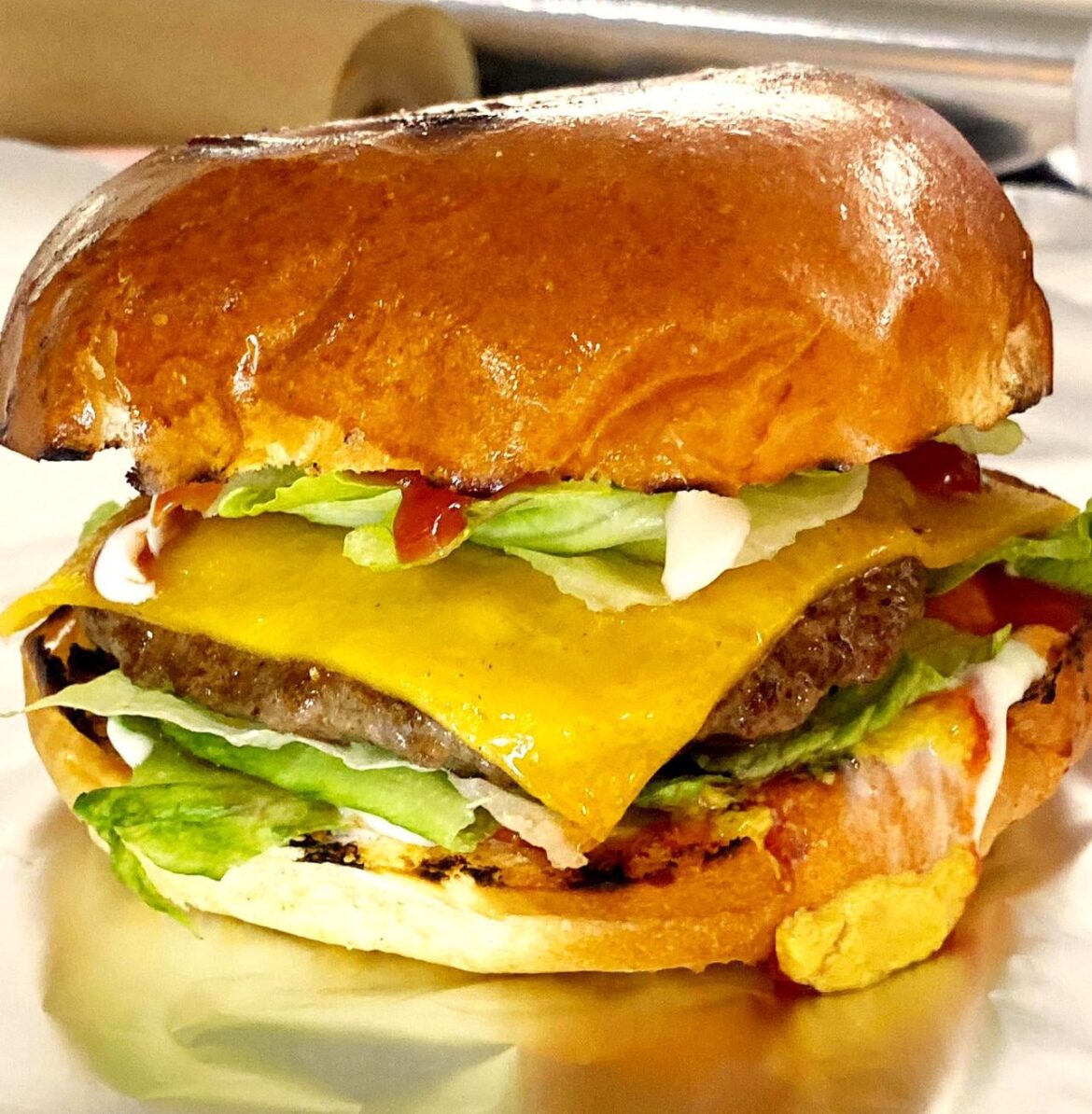 Selfmade Cheeseburger!