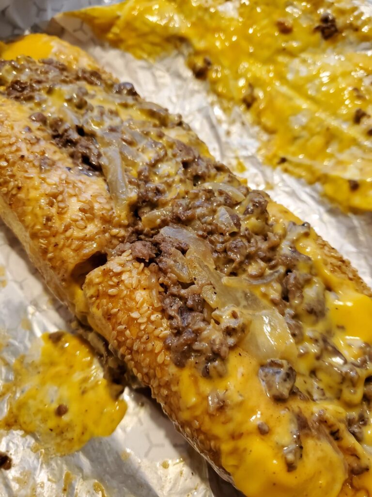 Was craving a cheesesteak.