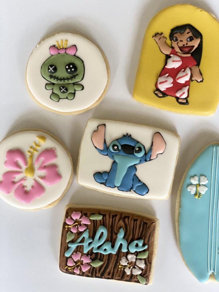 first attempt at character cookies