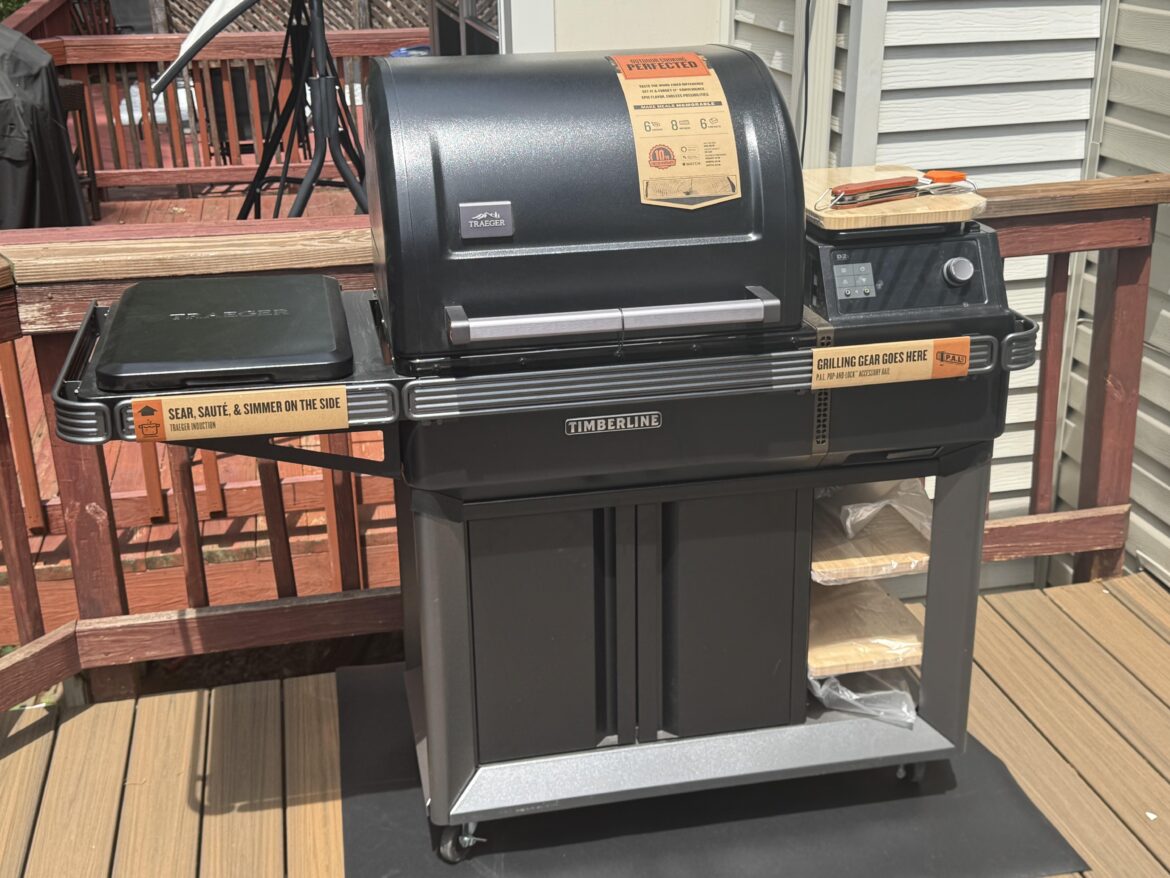 Timberline delivered.  So excited!