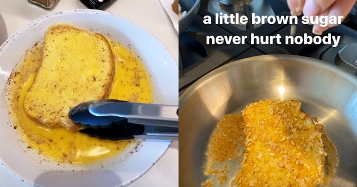Kylie Jenner just shared a genius hack for crispy and sweet French toast
