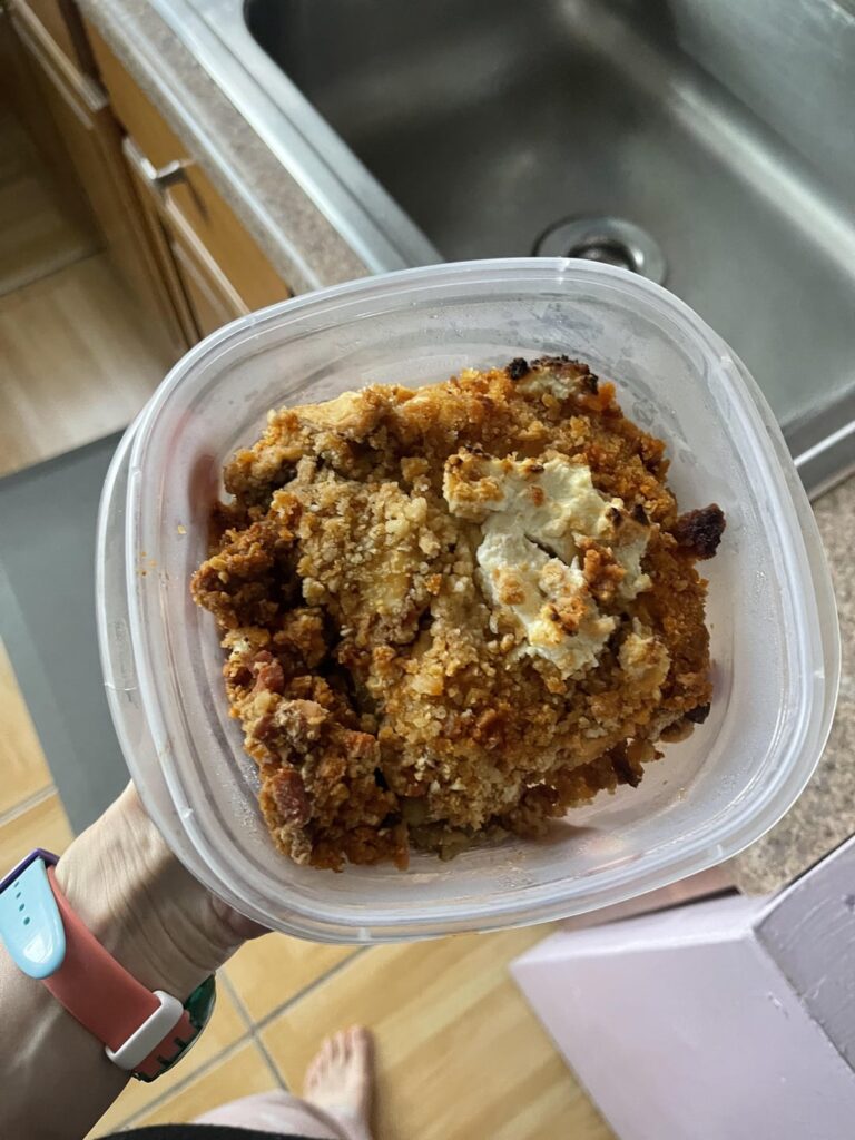 I accidentally left my meal out last night I accidentally left my meal out last night