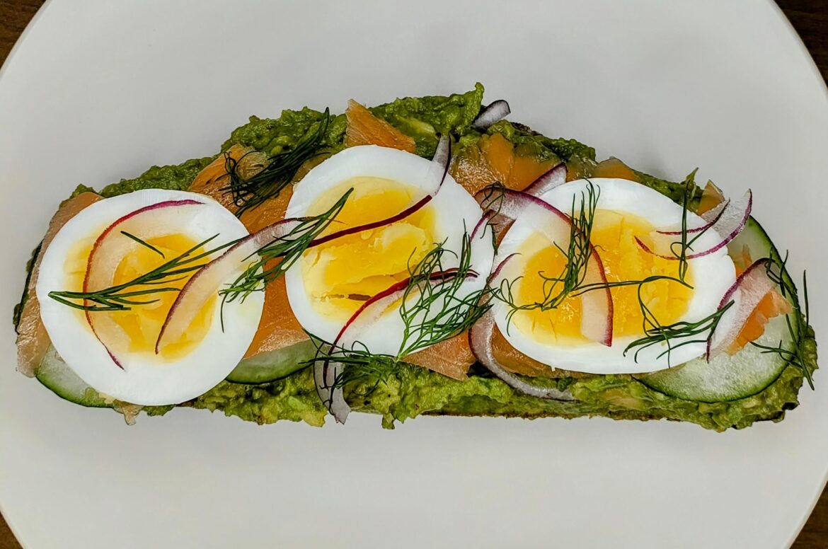 Avocado toast with...