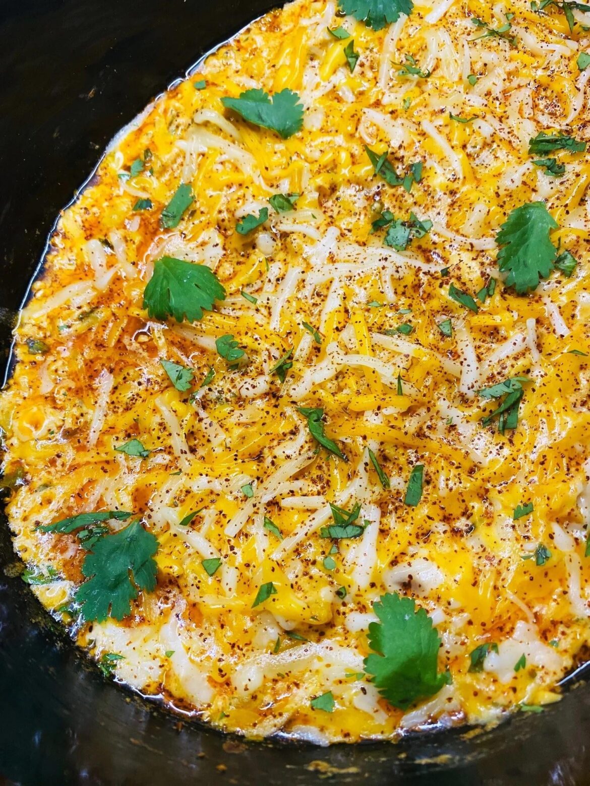 Making this Slow Cooker Street Corn Dip for Cinco de Mayo