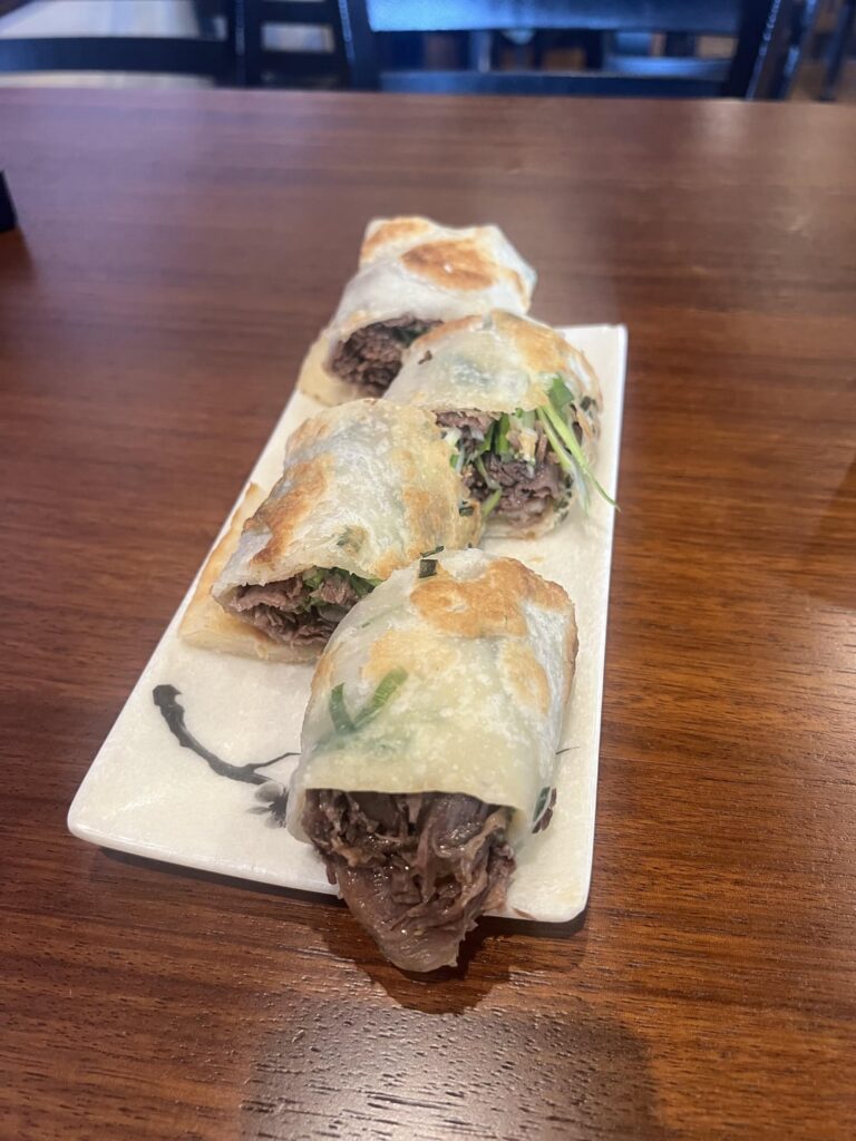 Julie’s Noodle Scallion Pancake is insane