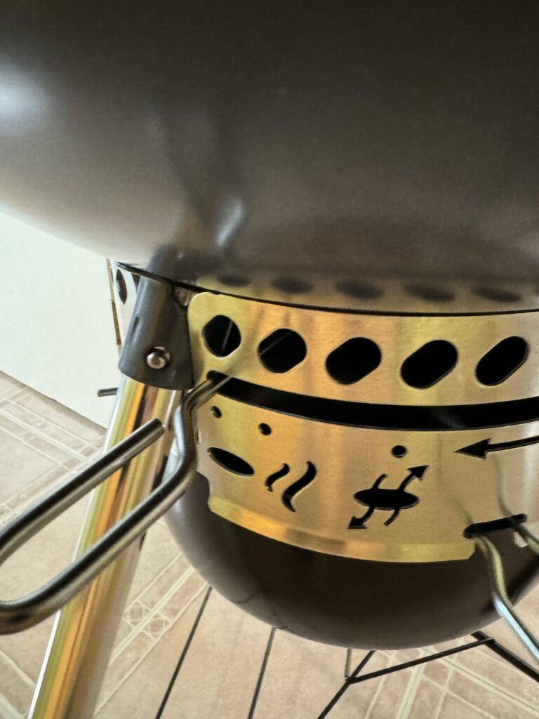 P-vents in Master Touch Kettle not fully closing?