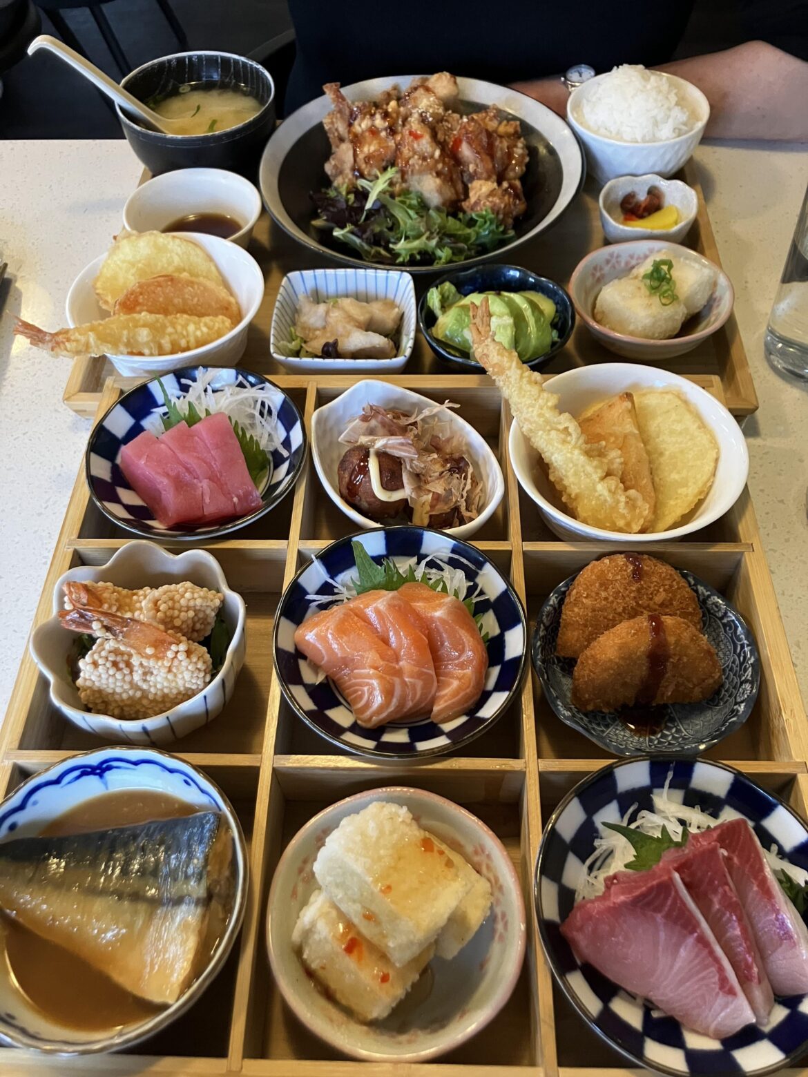 The most beautiful meal I’ve had in years. Even the empty bowls were gorgeous.