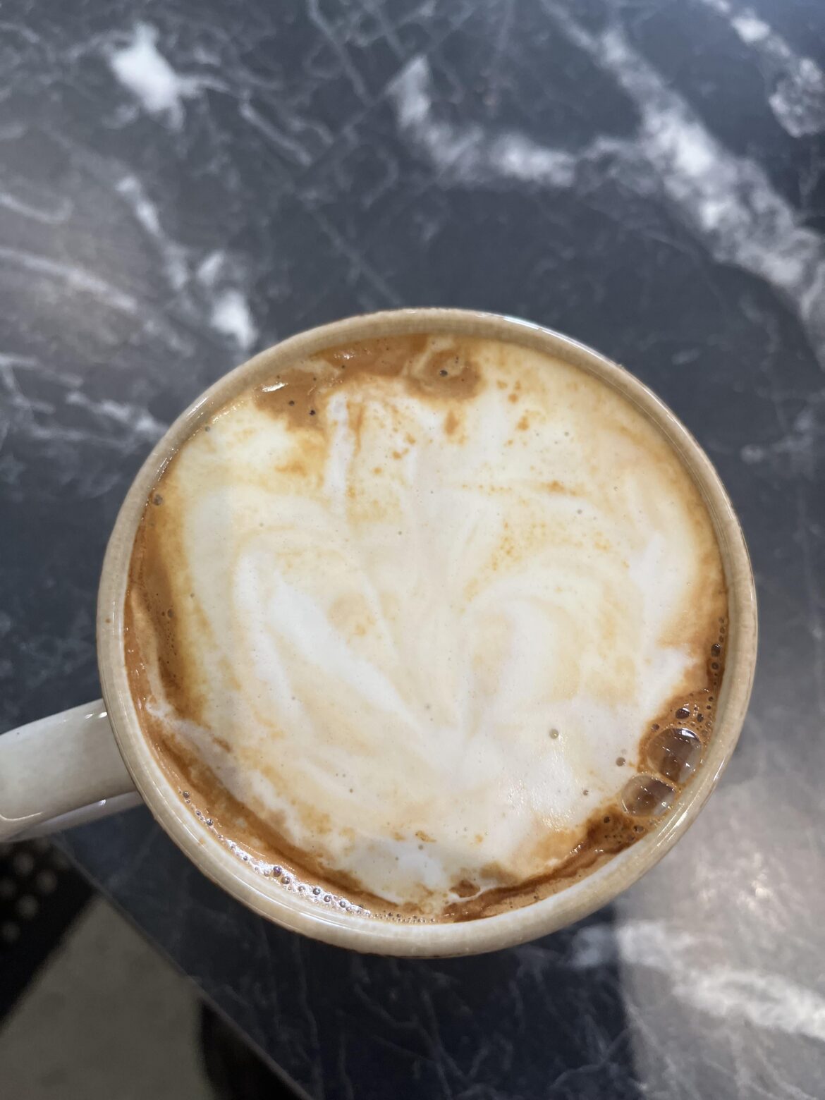 Some latte art