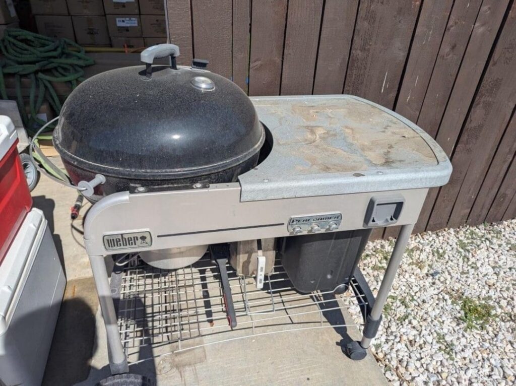 Weber performer deluxe