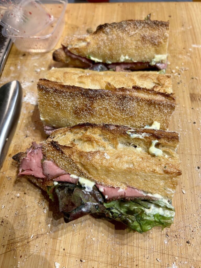 Roastbeef and remoulade