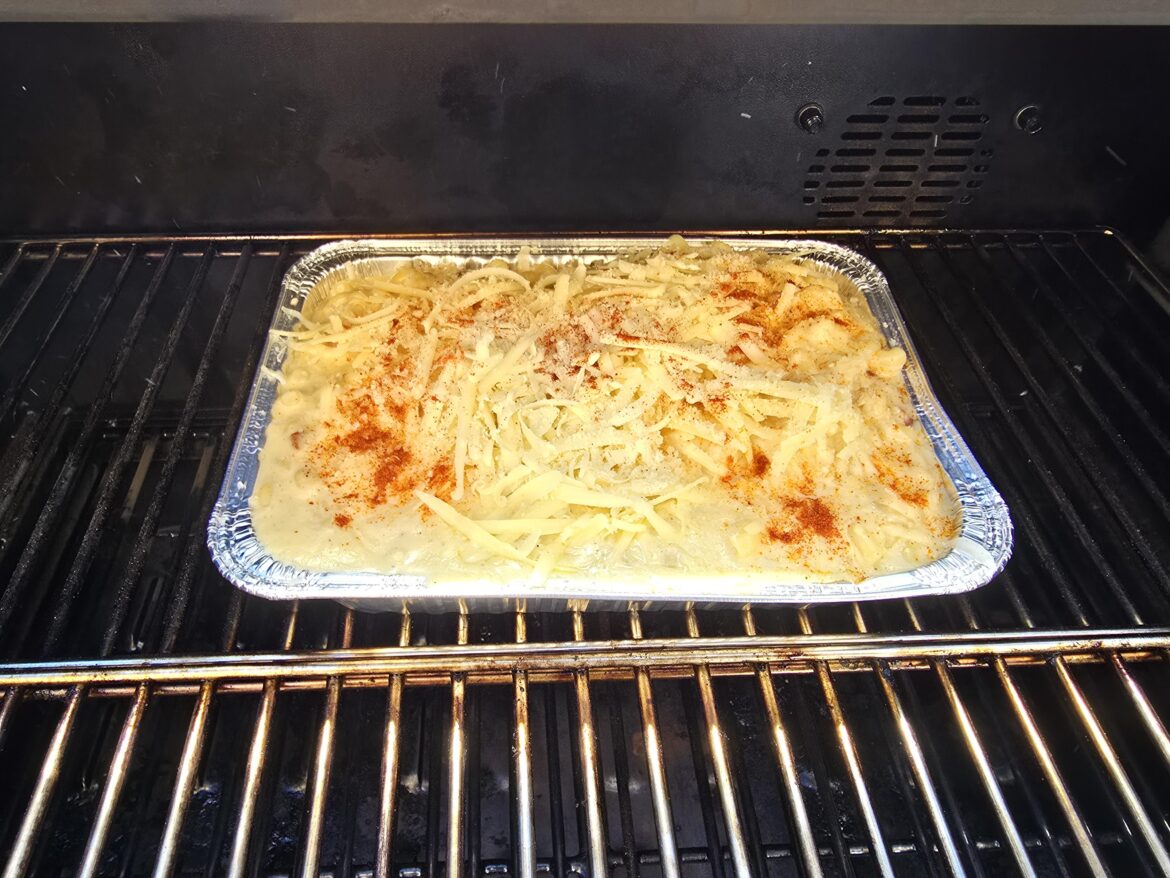 Having a go at smoked Mac n cheese today