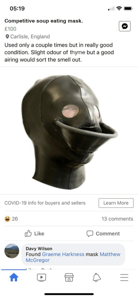 Sometimes you need to take matters into your own hands...or face I guess