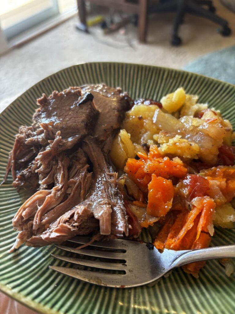 Semi, moms old pot roast