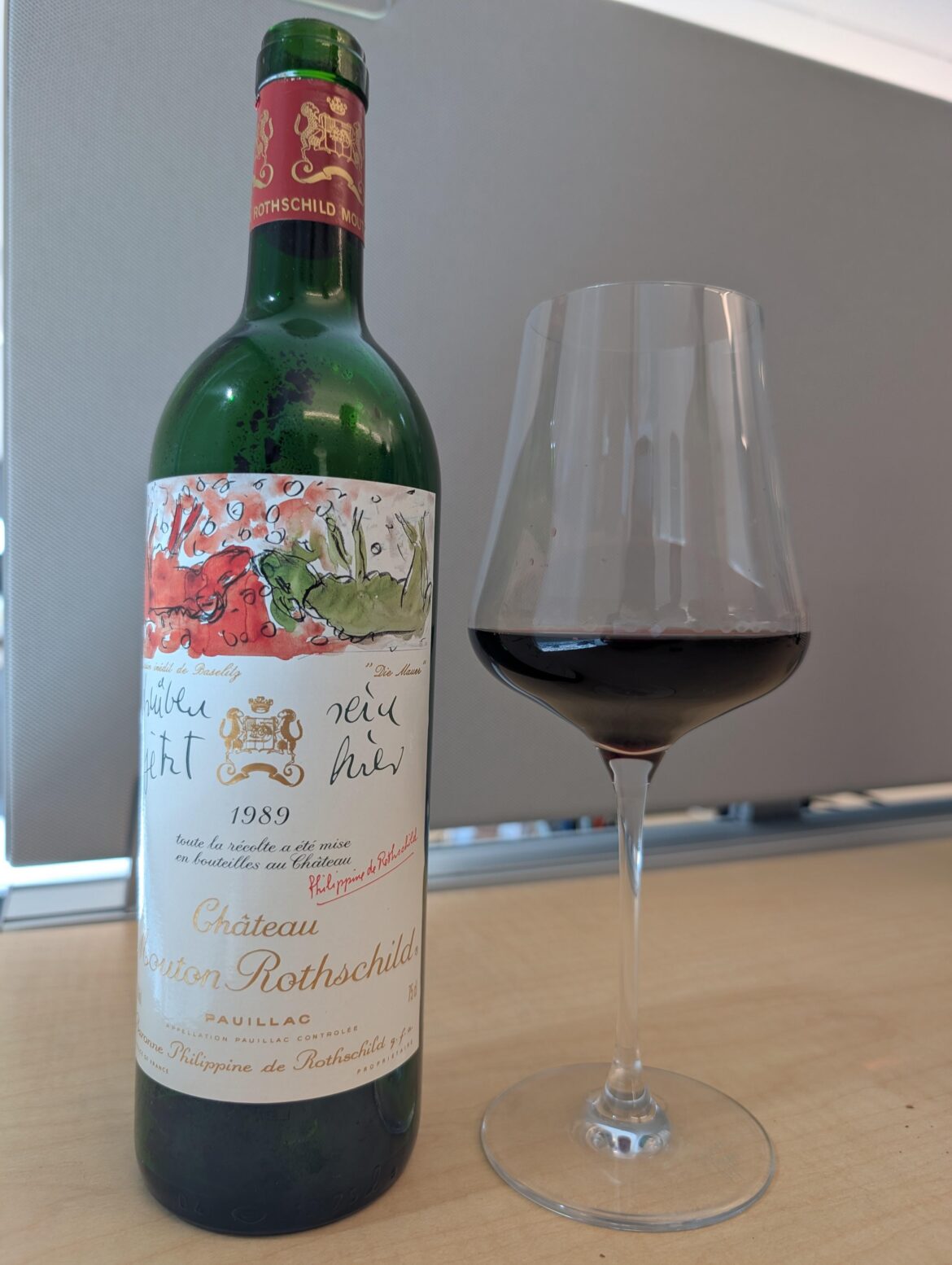 First time trying a first growth, very good, but not worth the money