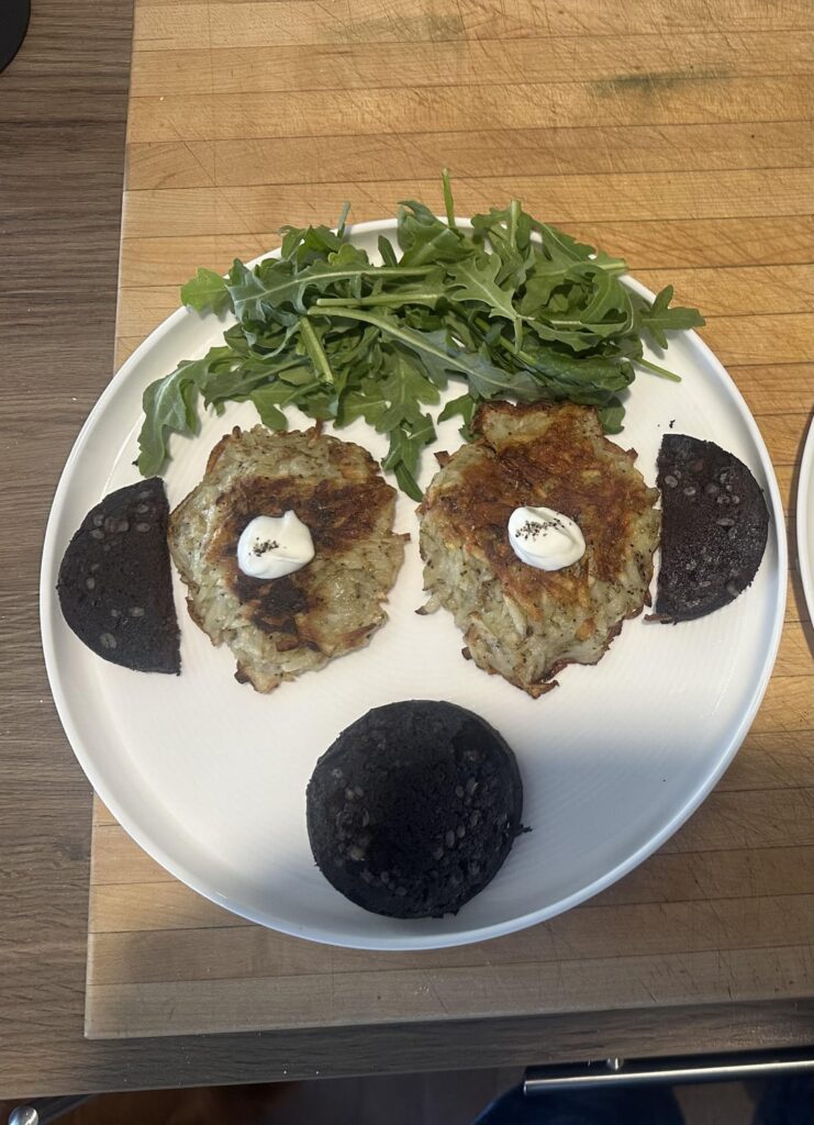 My wife doesn’t like her food touching. I have been plating her dinner.
