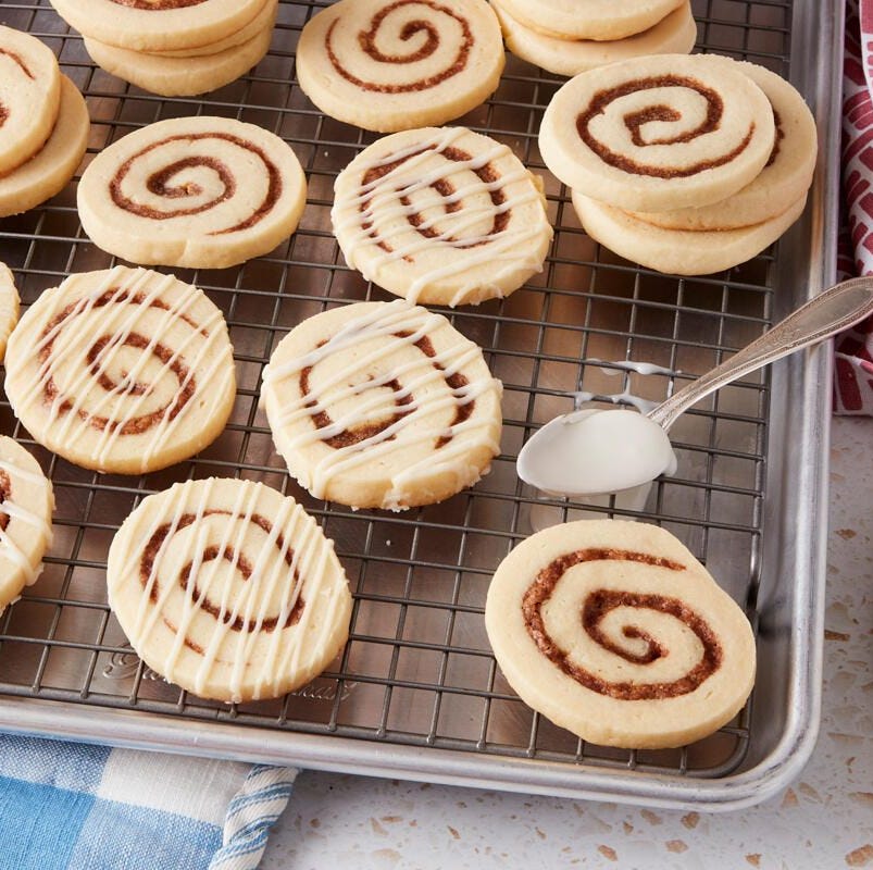 cinnamon roll mothers day cookies