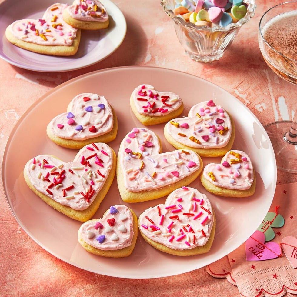 heart mothers day cookies