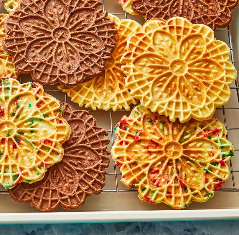 pizzelle mothers day cookies