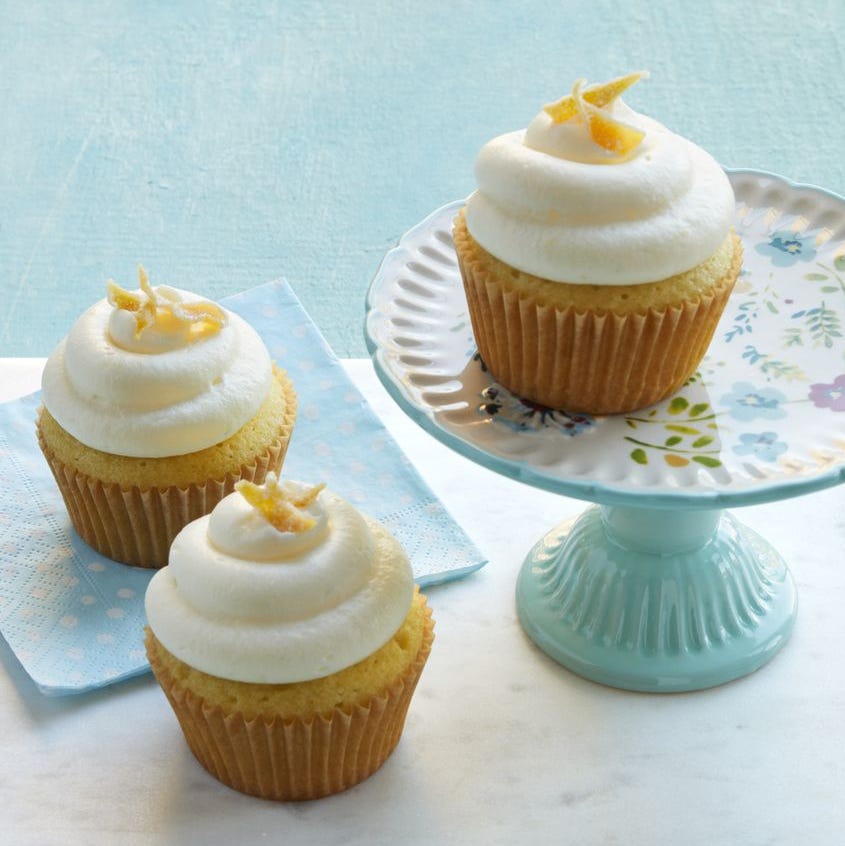 double lemon mothers day cupcakes