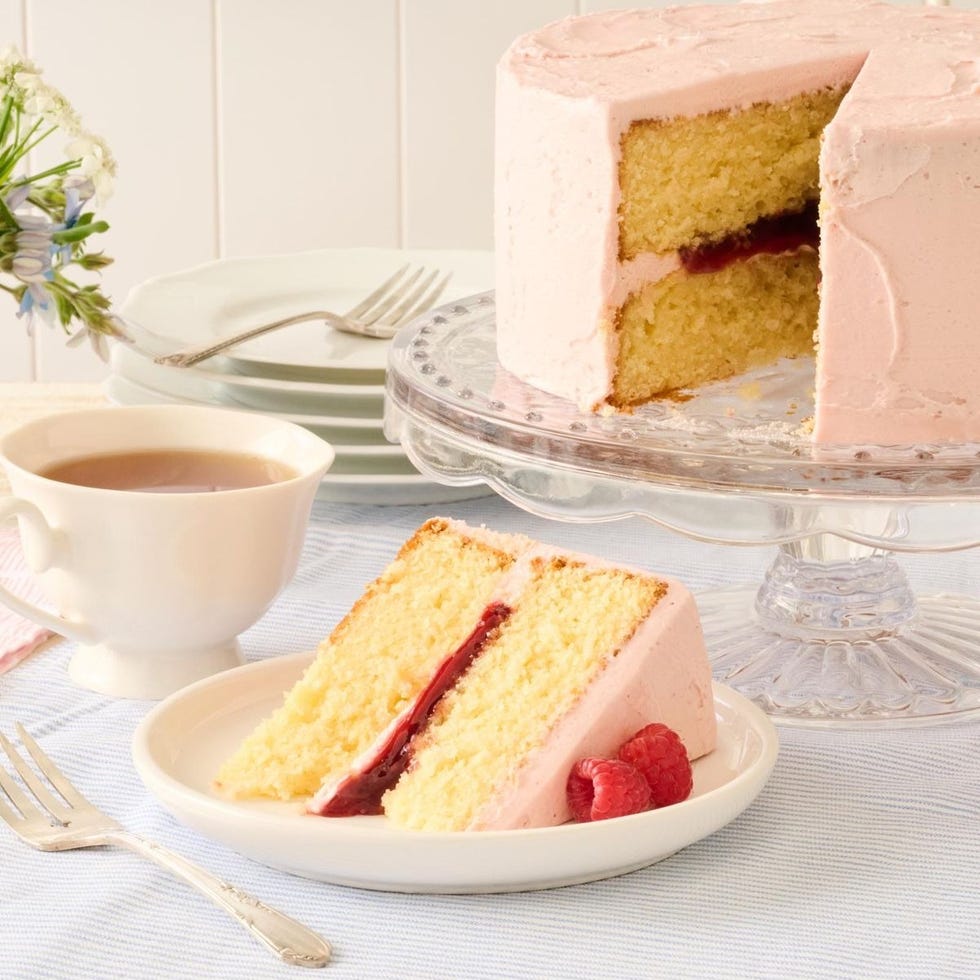 lemon raspberry cake mothers day dessert