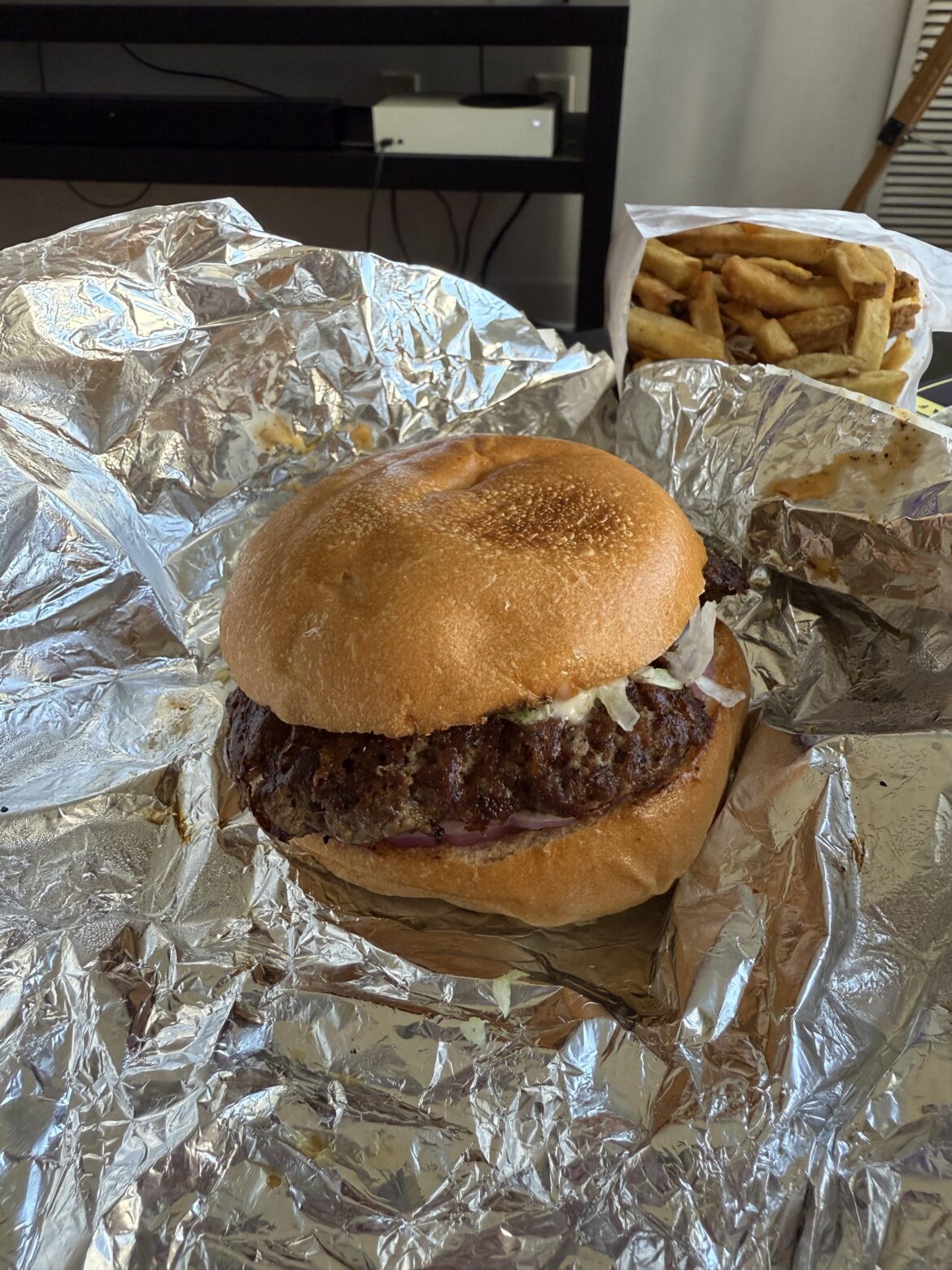 $14 walk in - Riverside Burger