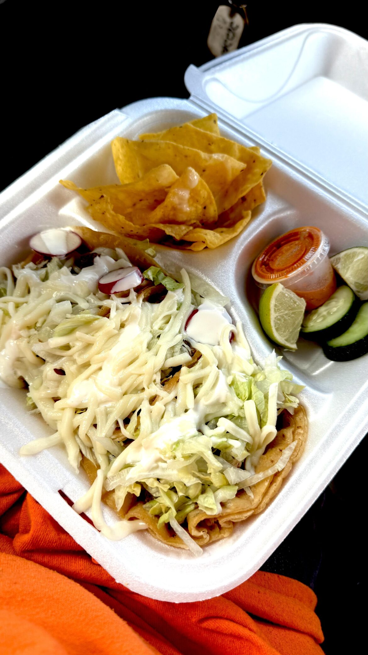 Steak tacos from food truck in New Carlisle Ohio