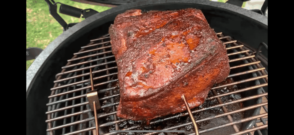 Made a pork butt to break in my new gasket