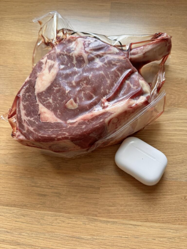 Cote de boeuf sousvide and finished off on the grill.