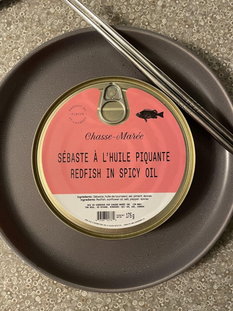 Chasse Marée Redfish in Spicy Oil