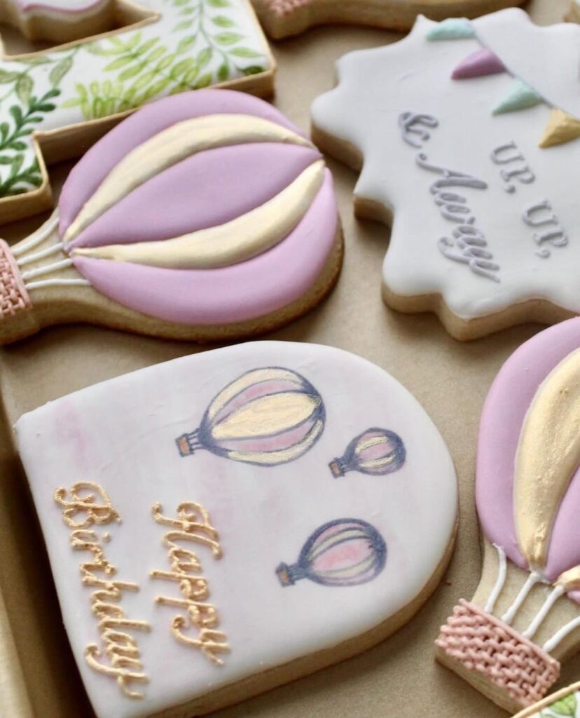 Seasonal/holiday sugar cookies from your local baker! :)