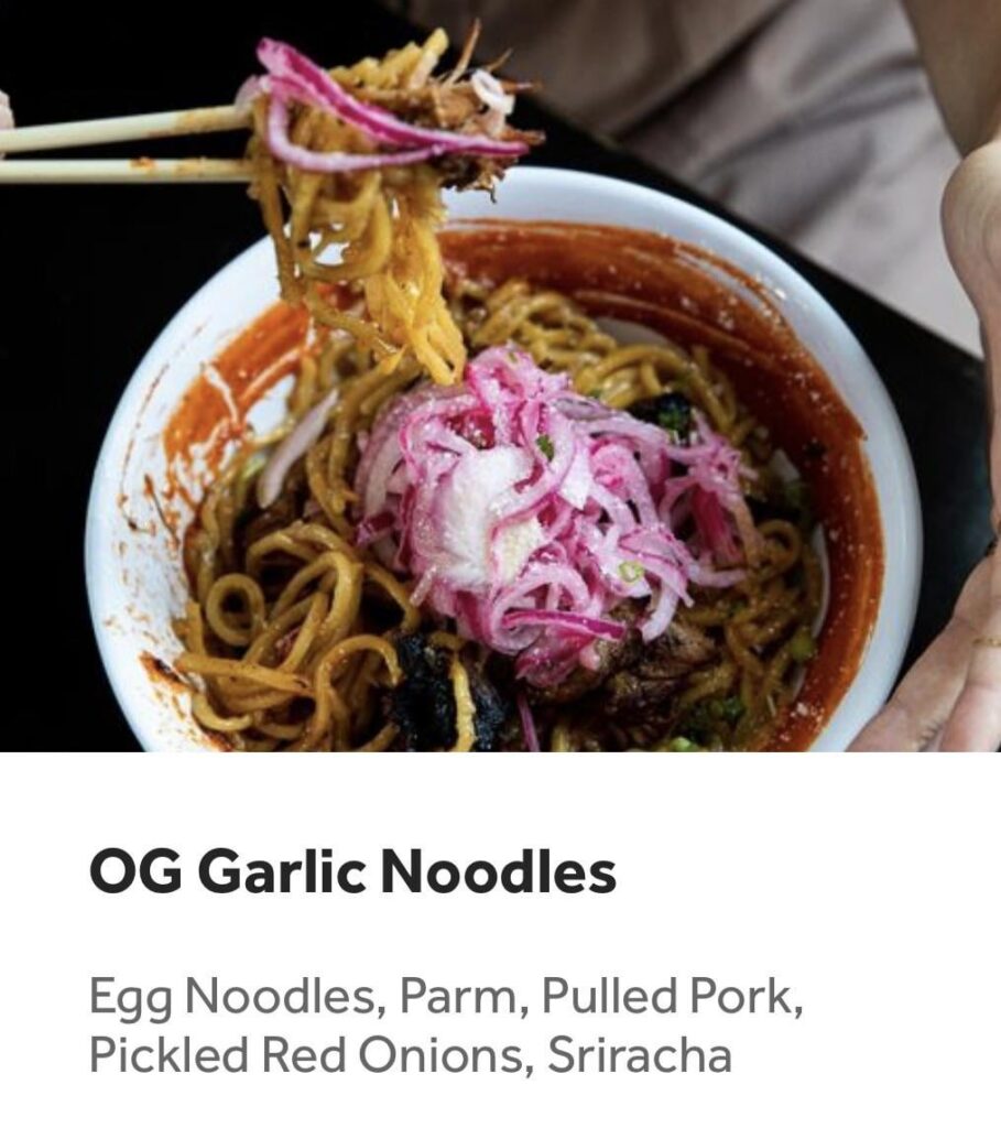 Help me find garlic noodles