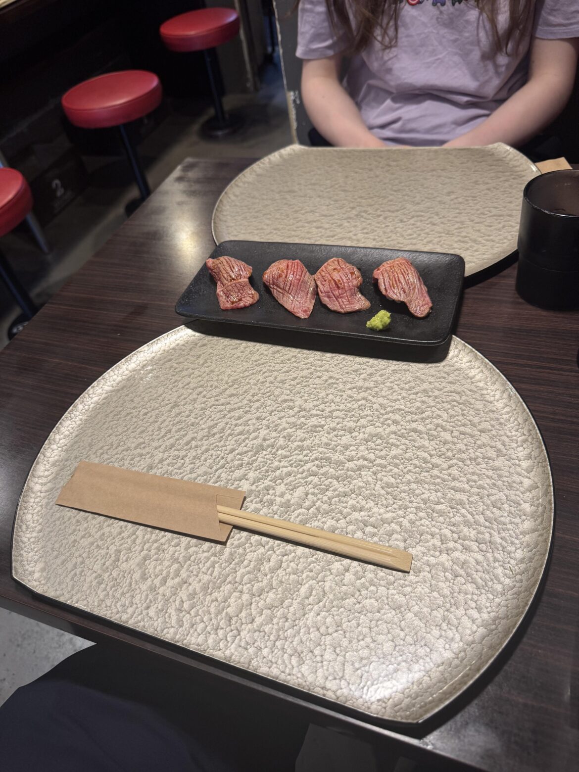 They ALMOST did a normal plate