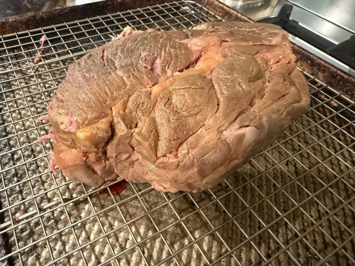 Chucked my chuck roast.