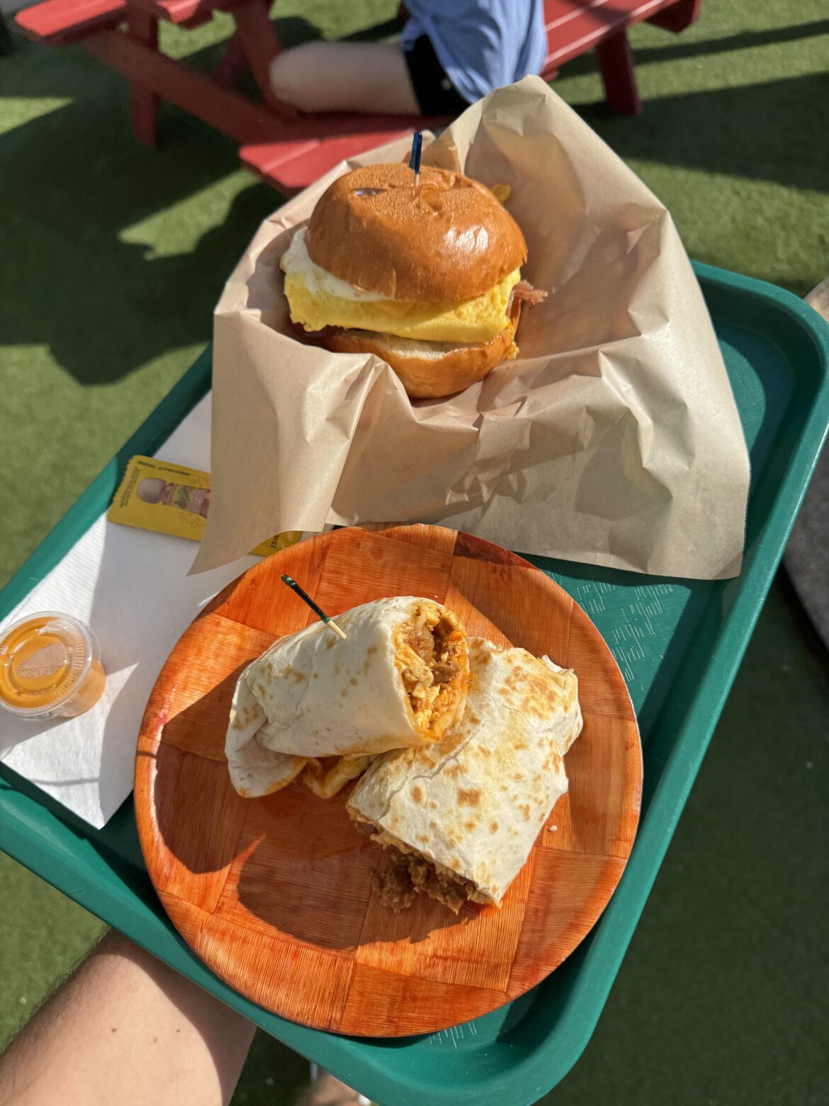 Lou’s on Chicon and Caeser Chavez’s breakfast is awesome!