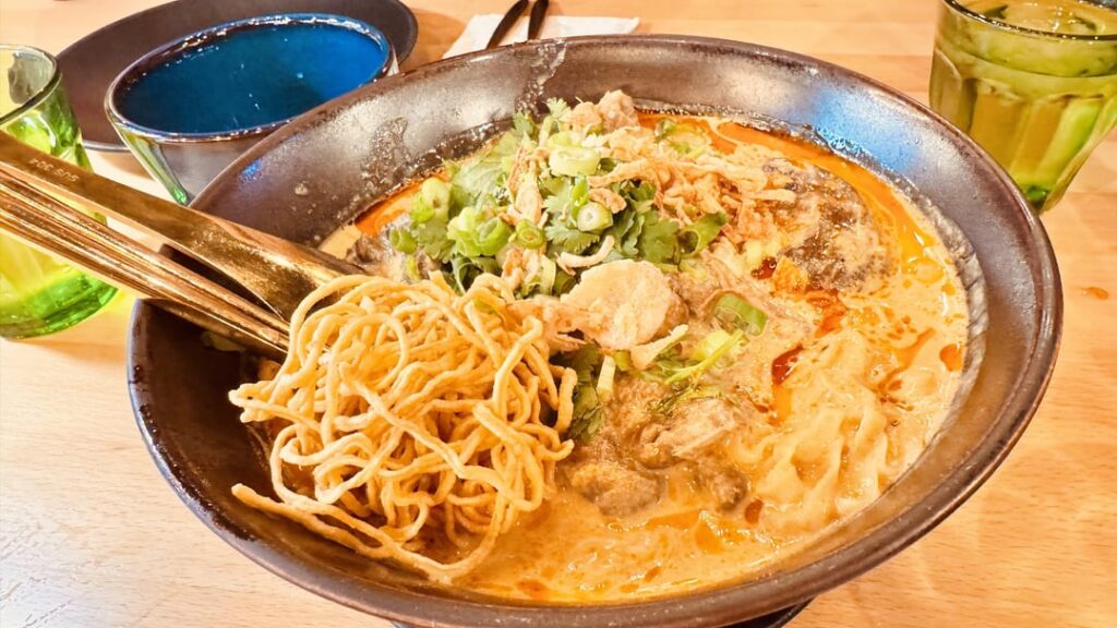 Manaao in Tustin. The darling Thai restaurant of social media these days. Food was legit. Yes, there’s an OC flair for a reason.