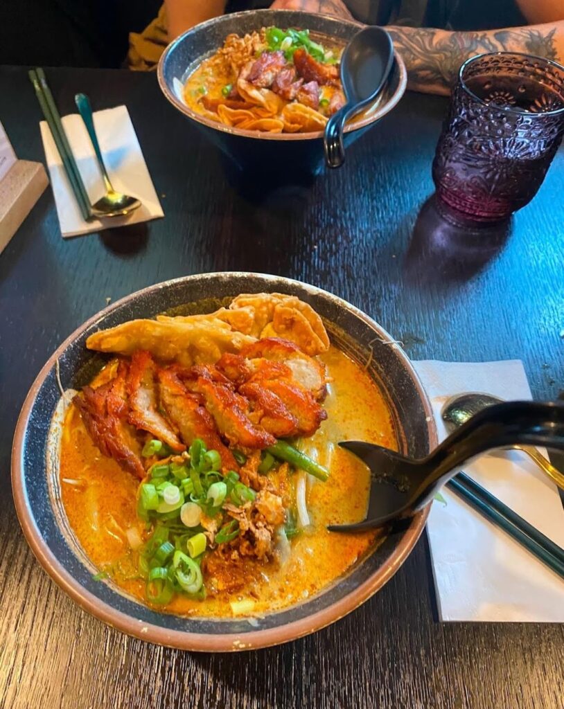 calories on vegan laksa?