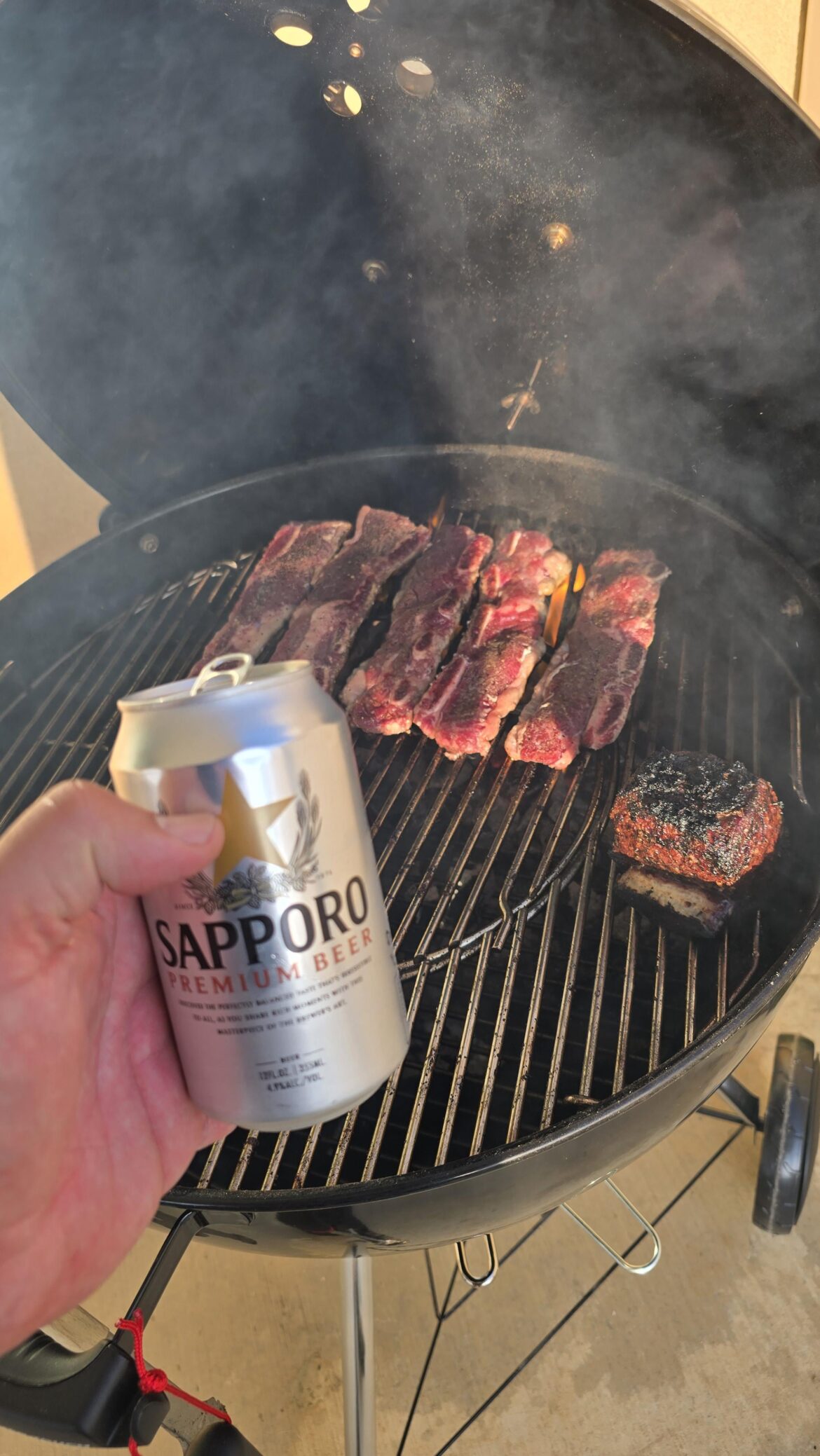 Breaking in the new Weber