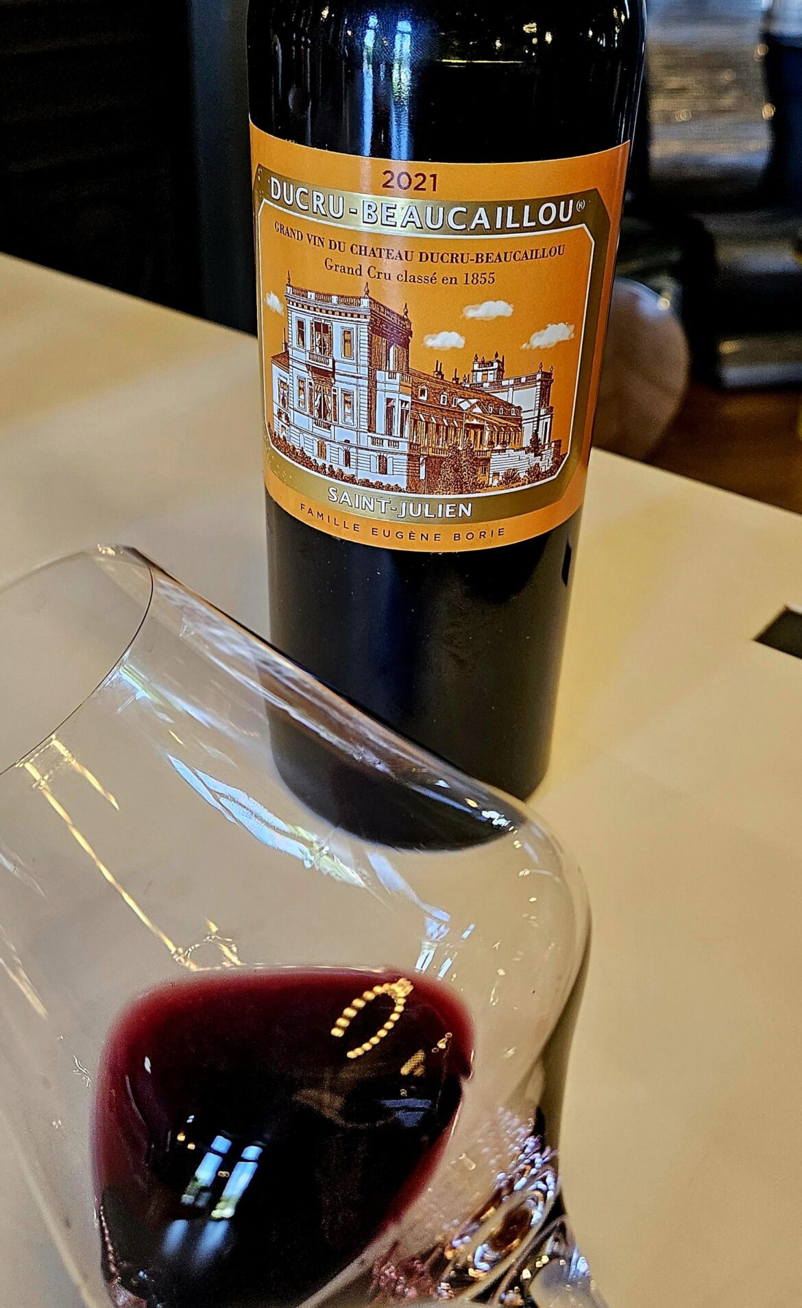 A very young Cabernet from Saint Julien