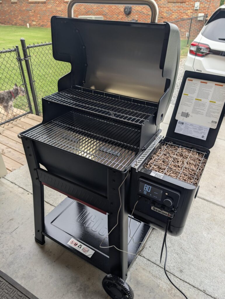 "Upgraded" to a Weber Searwood