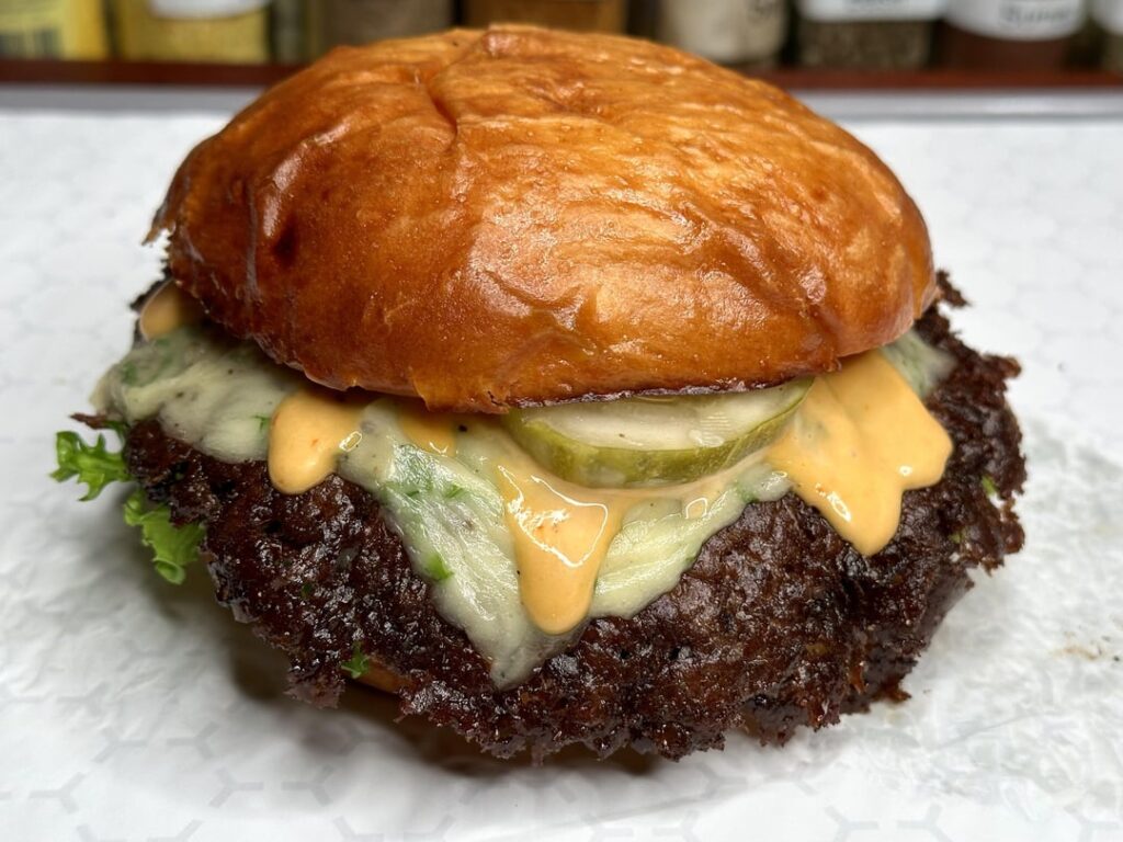 Homemade Smash burger