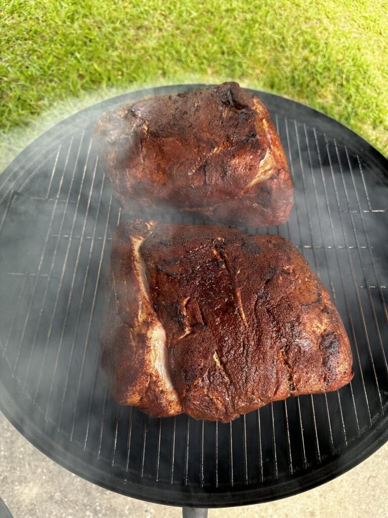 I had my best cook ever yesterday on the Smokey Mountain