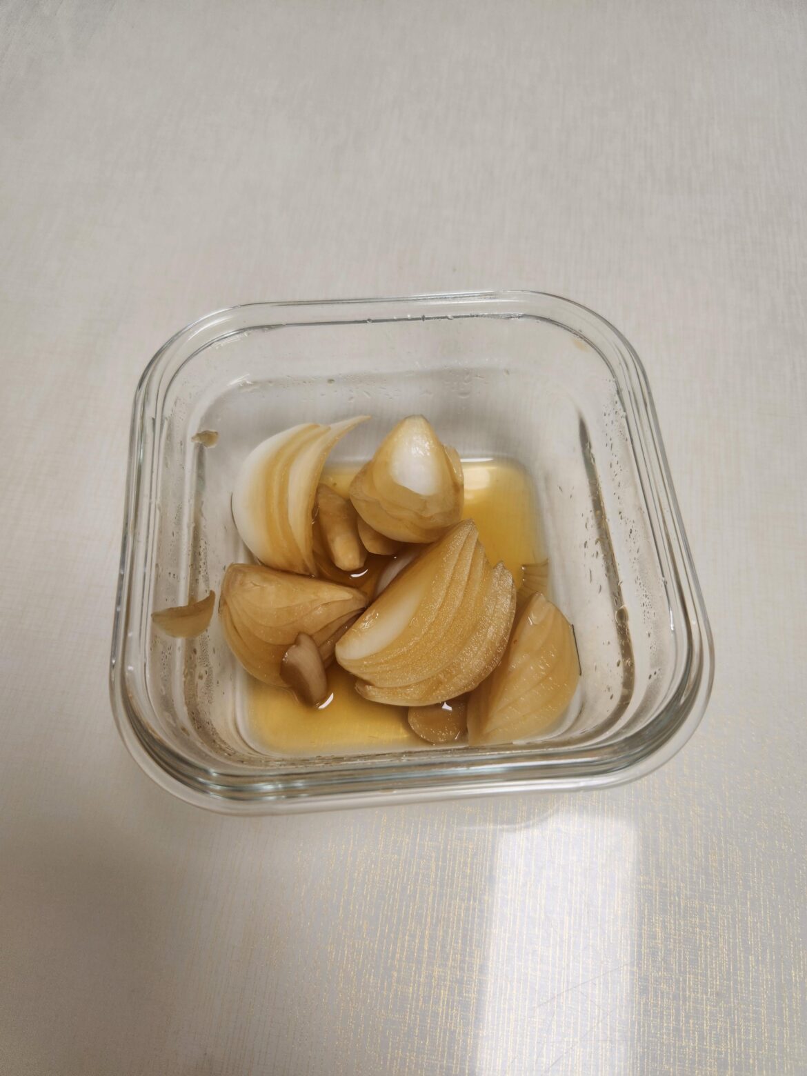 Homemade Onion Jangajji(pickled vegetables)