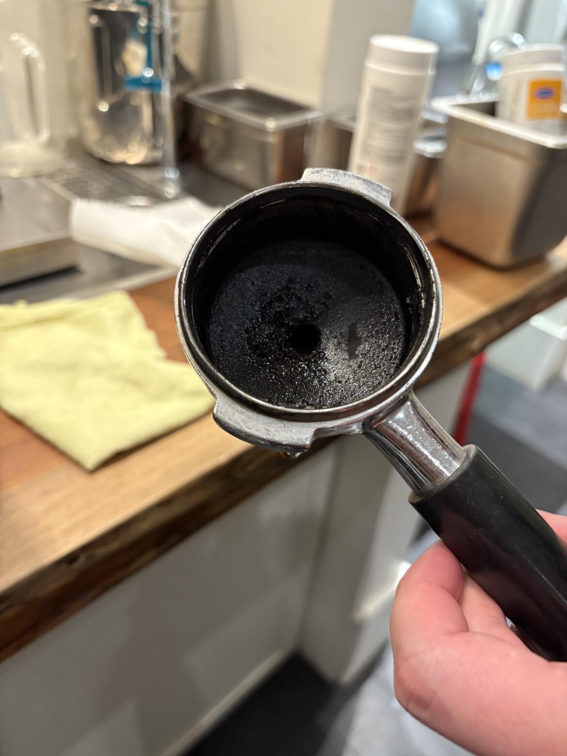 Started at a new cafe yesterday….